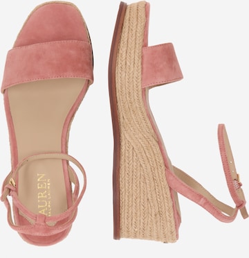 Lauren Ralph Lauren Sandal 'LEONA' in Pink