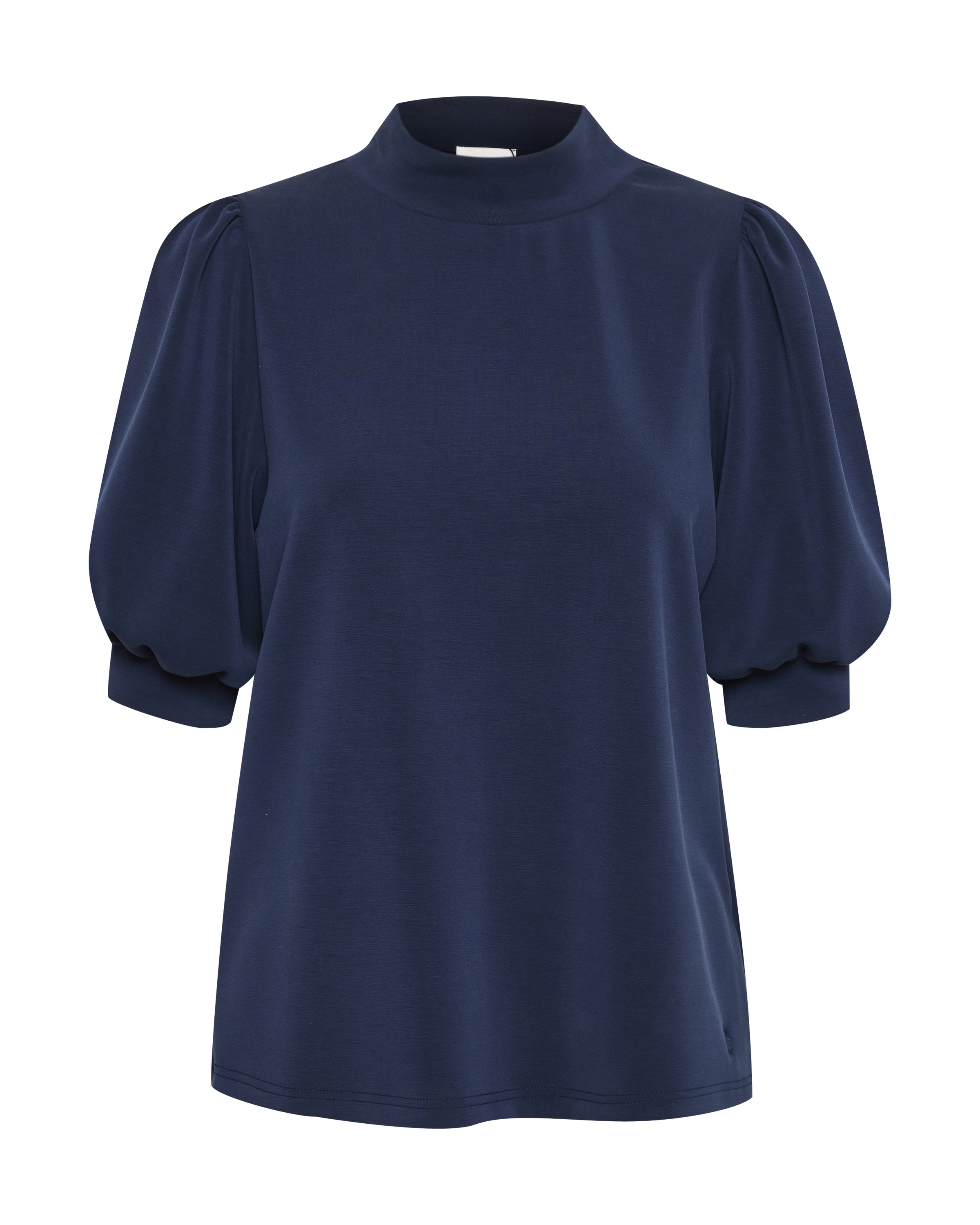 My Essential Wardrobe Bluse in Blau: Vorderseite