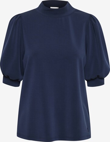 My Essential Wardrobe Bluse in Blau: predná strana