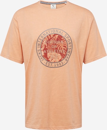 T-Shirt Jack's en orange : devant