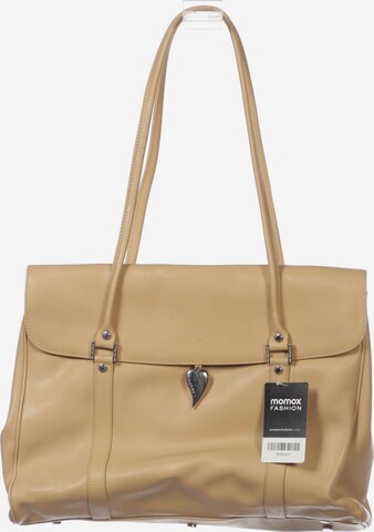 LANCASTER Handtasche gross Leder One Size in Beige: predná strana