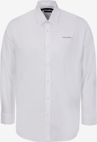 Camicia di Karl Lagerfeld in bianco: frontale