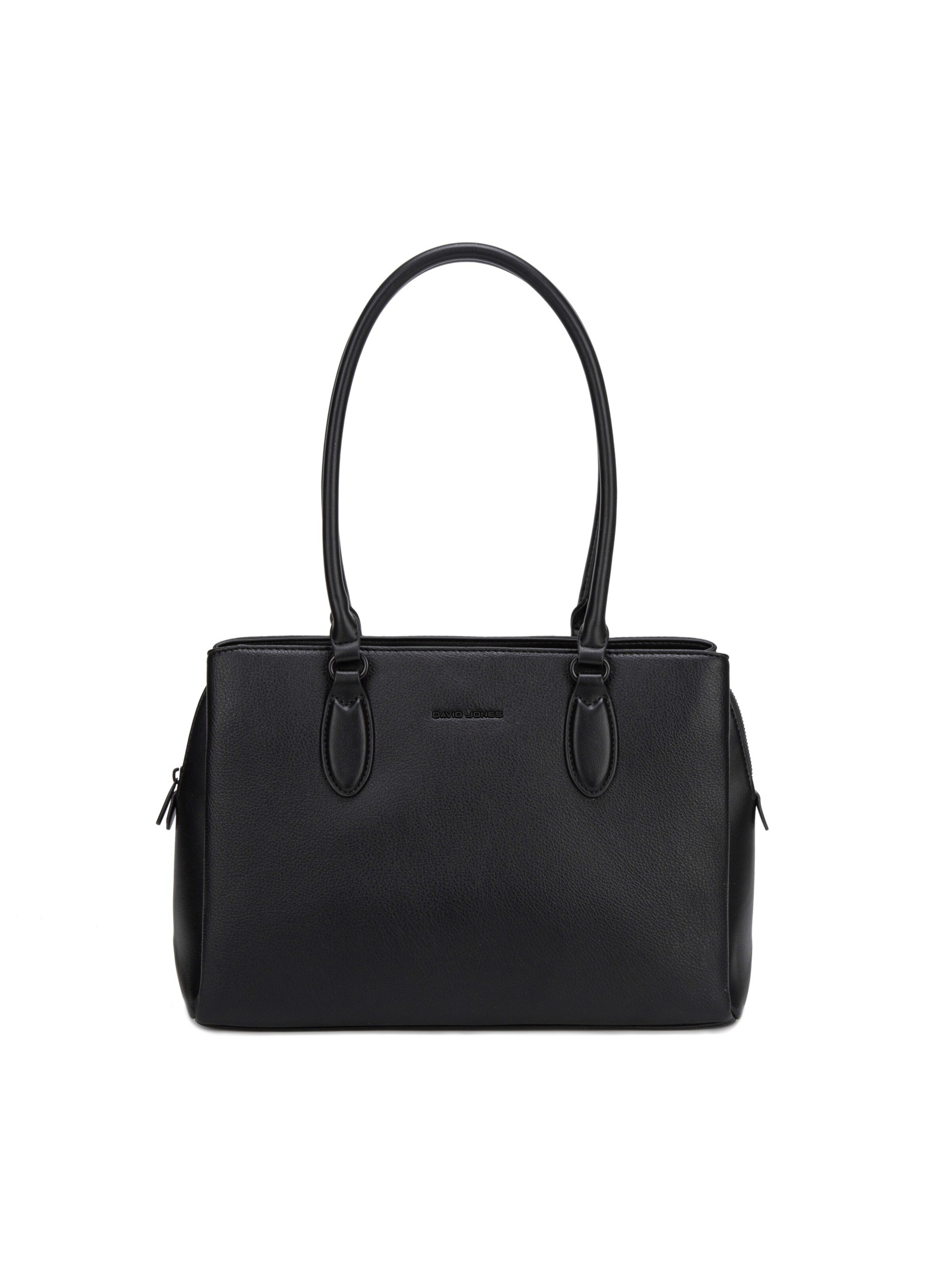 Borsa a spalla di David Jones in nero: frontale