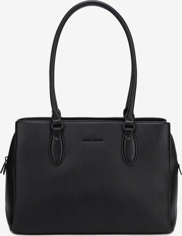 Borsa a spalla di David Jones in nero: frontale