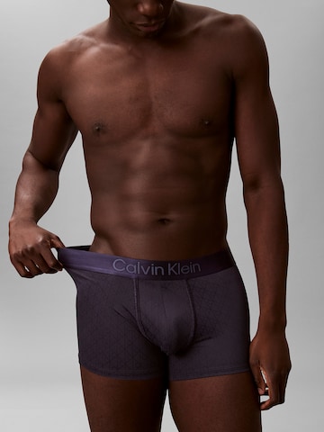 Boxers Calvin Klein en bleu : devant