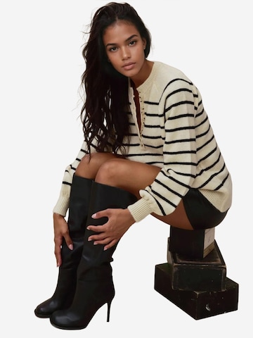 Pull-over Hiccup en beige