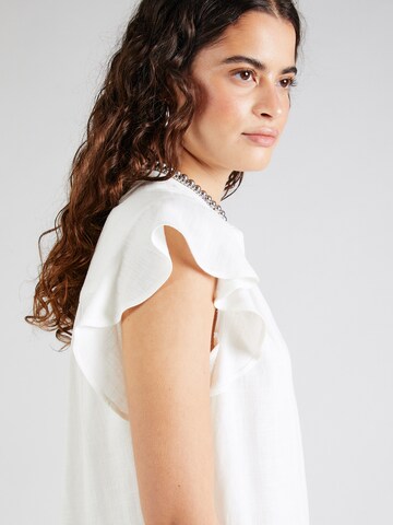 Peppercorn Bluse 'Ane' i hvid
