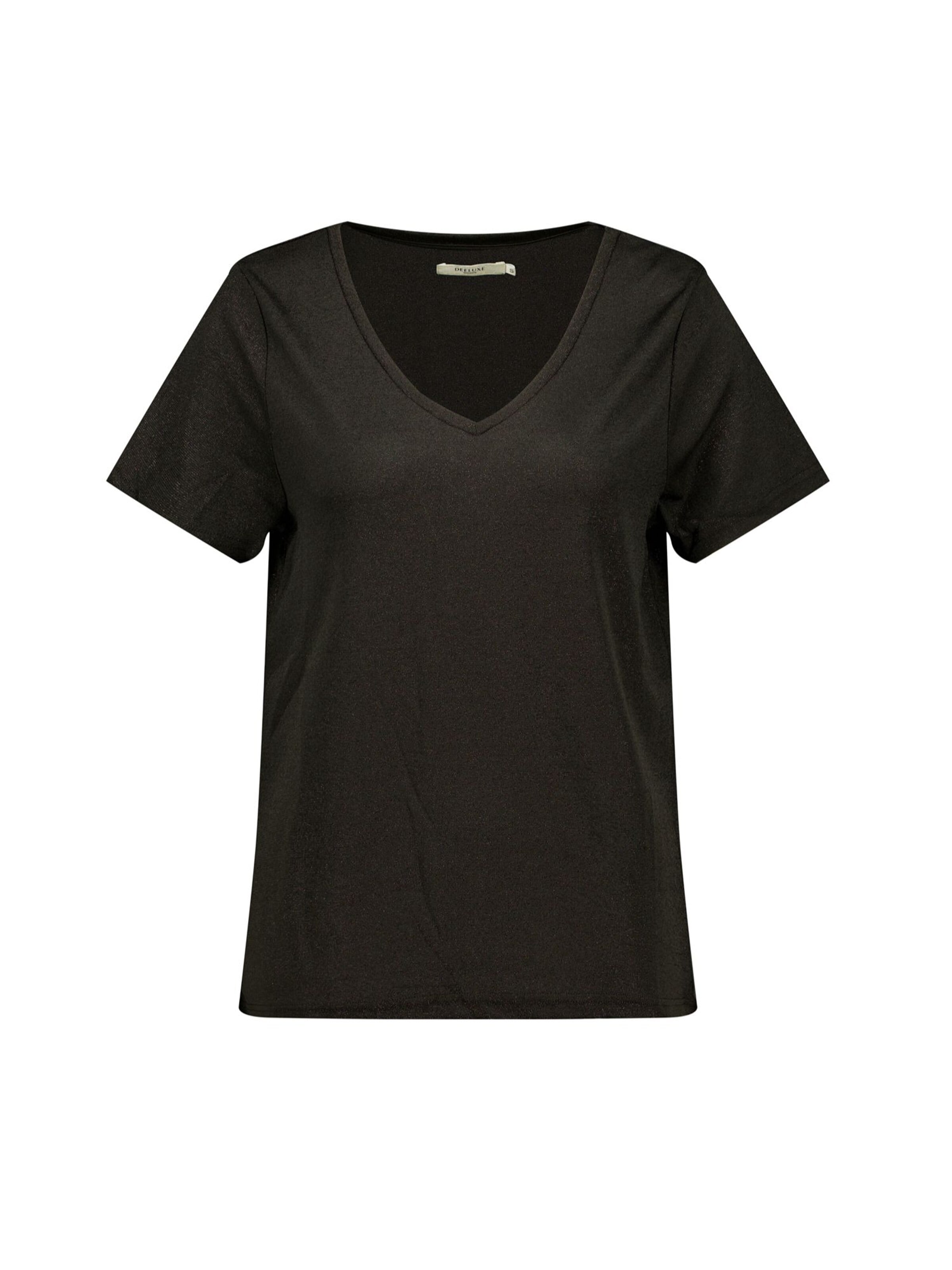 Deeluxe Shirt‌‌‌‌ in Schwarz: Vorderseite