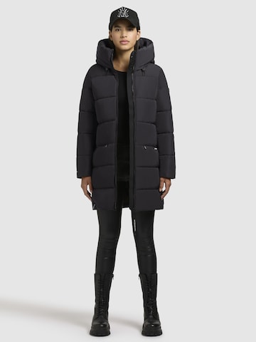 khujo - Sobretudo de inverno 'Phia' em cinzento