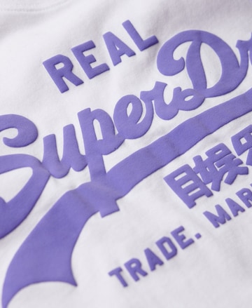 Superdry T-shirt i vit