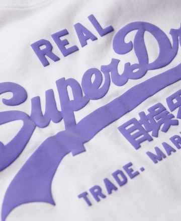 T-shirt Superdry en blanc