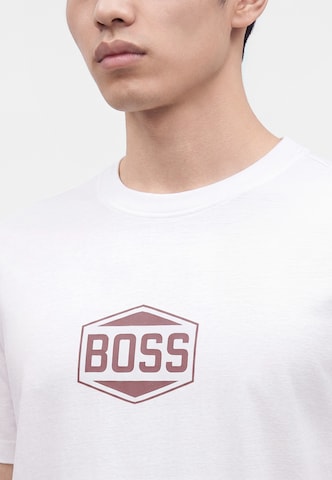 Maglietta di BOSS in bianco