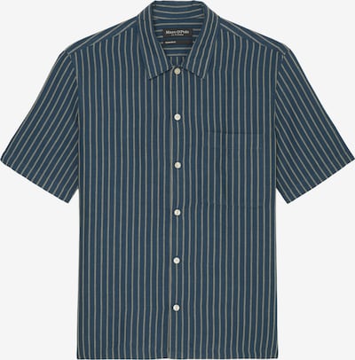 Marc O'Polo Hemd in dunkelblau / weiß, Produktansicht