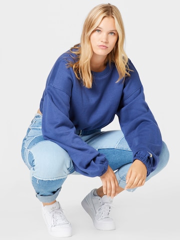 Public Desire Curve Sweatshirt in Blau