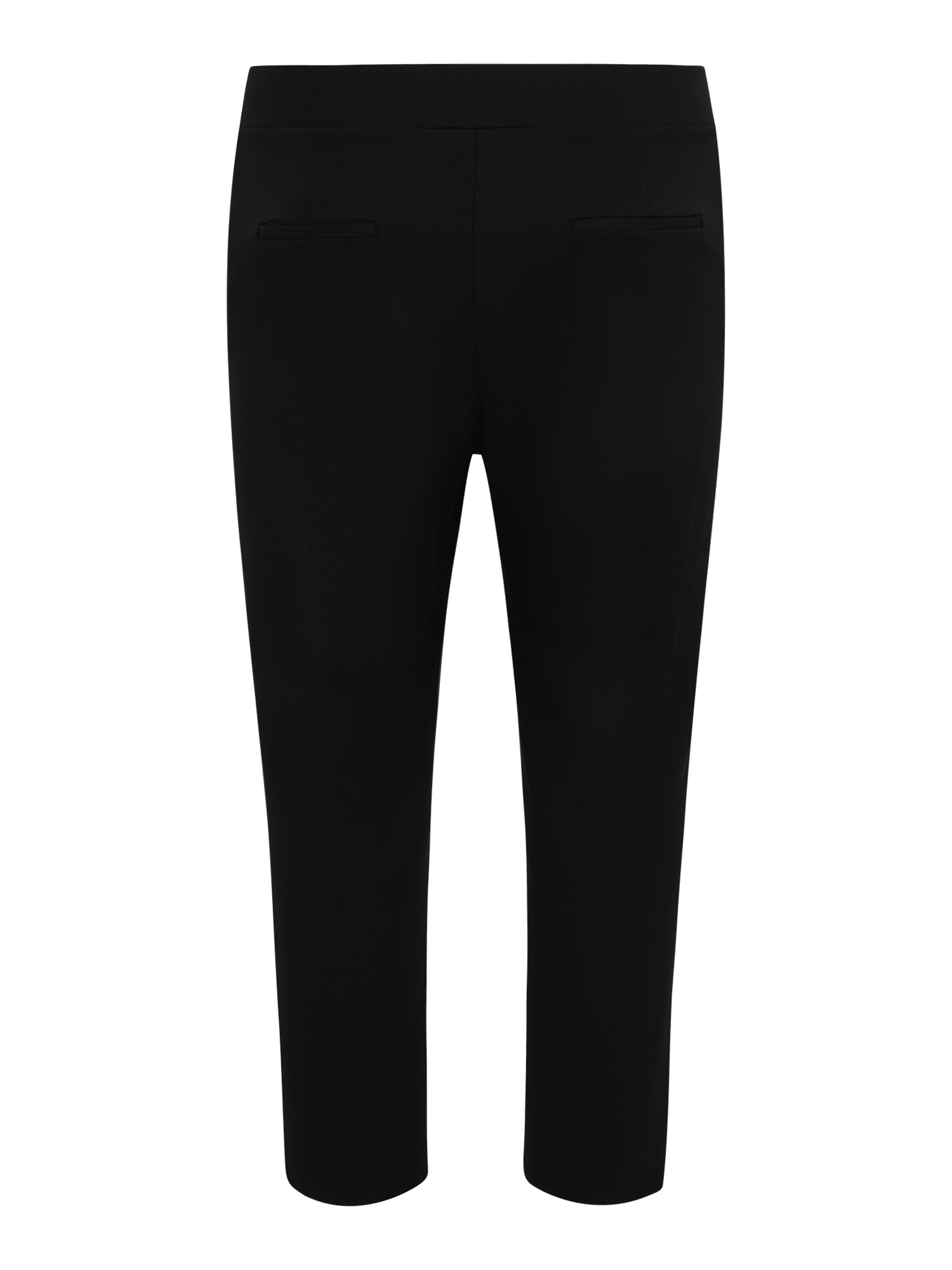 SAMOON Slimfit Hose in Schwarz