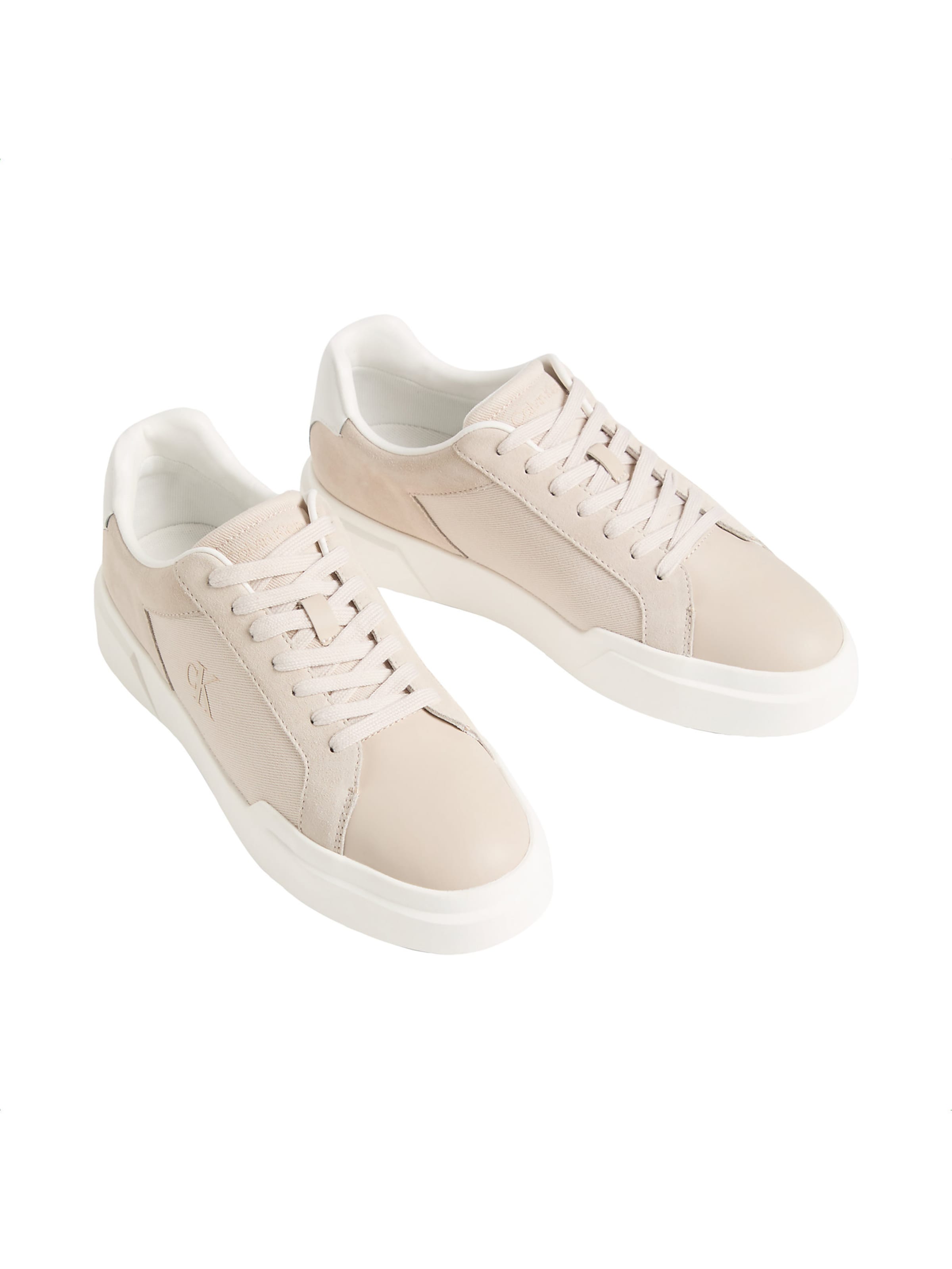 Calvin Klein Platform trainers in Beige