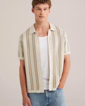WE Fashion Kofta i beige: framsida