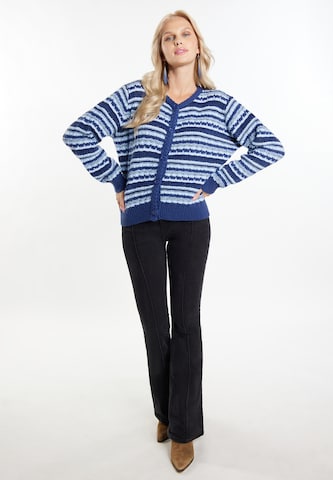 Cardigan 'Eyota' IZIA en bleu