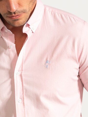 Coupe regular Chemise Jacey Quinn en rose