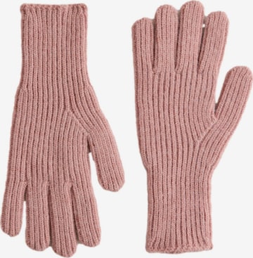 rožinė Next Pirštuotos pirštinės: priekis
