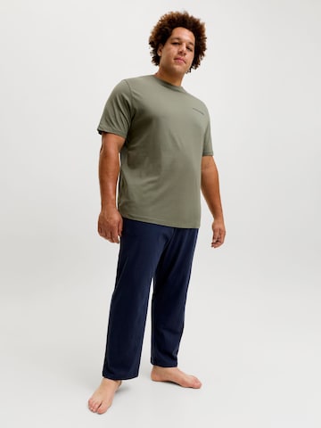 Pigiama lungo di Jack & Jones Plus in verde