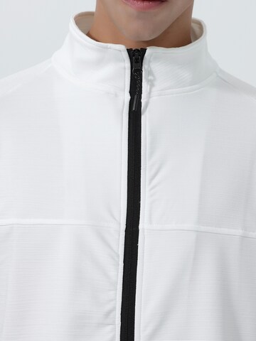 Youthup Athletic Cardigan in White