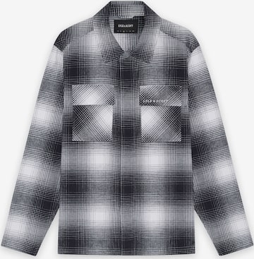 Lyle & Scott Regular fit Tussenjas in Blauw: voorkant