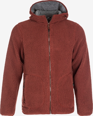 Whistler Functionele fleece jas 'Jordyn' in Bruin: voorkant