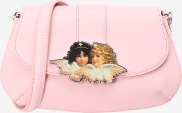 Fiorucci Shoulder Bag in Pink: front
