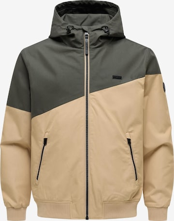 Veste mi-saison ' Winngs Youmodo' Ragwear en vert : devant