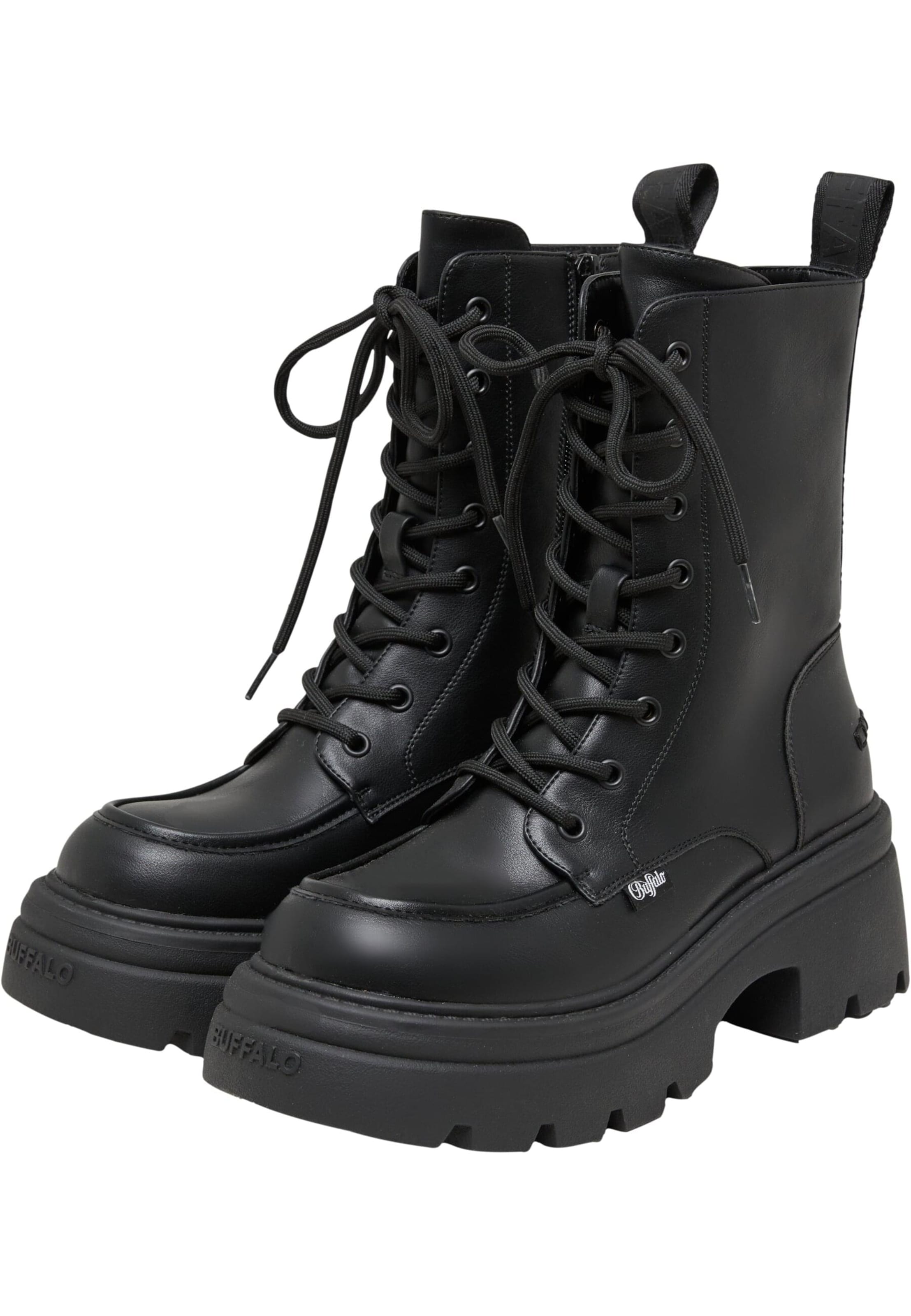 Bottines à lacets 'Zaven' BUFFALO en noir