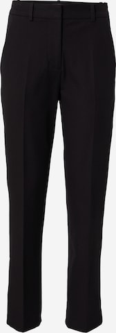 Calvin Klein - regular Pantalón de pinzas en negro: frente