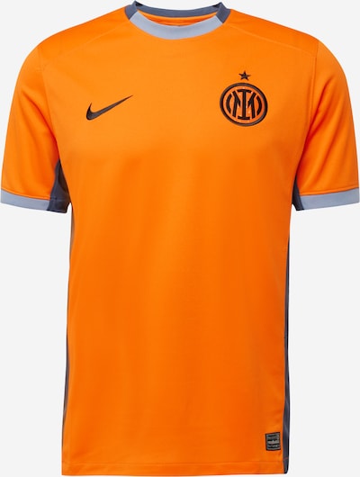 NIKE Camiseta de fútbol en gris claro / naranja / negro, Vista del producto