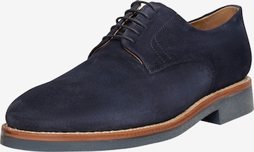 Henry Stevens Lace-Up Shoes 'Winston PDF' in Blue: front