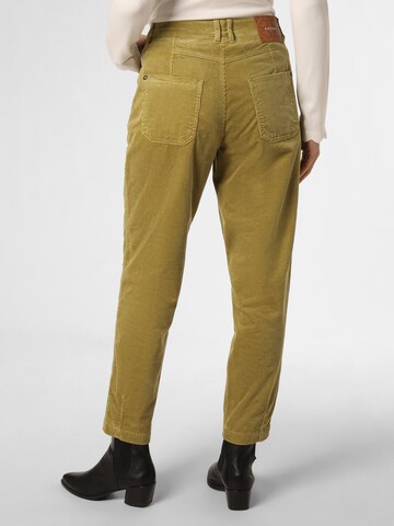 Rosner Tapered Pleat-Front Pants ' Mara ' in Green