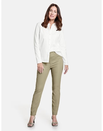 Coupe slim Pantalon GERRY WEBER en gris