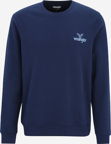 WRANGLER Tréning póló - kék: elől