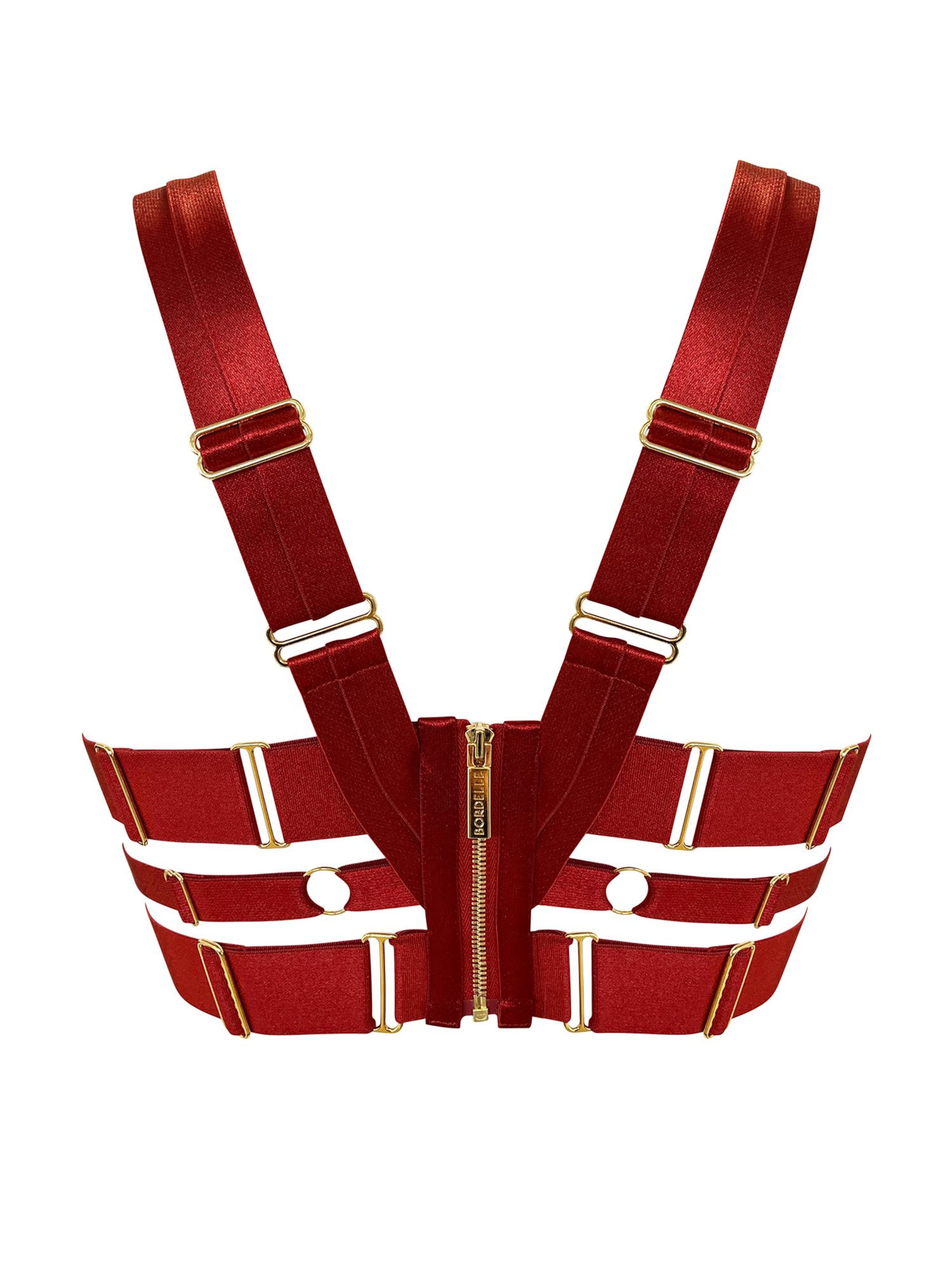 Bordelle Push-up Bra in Red