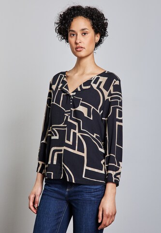 STREET ONE Bluse in Blau: Vorderseite
