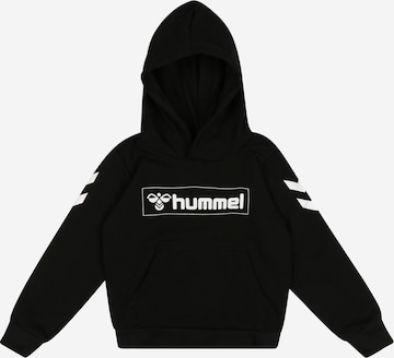 Felpa di Hummel in nero: frontale