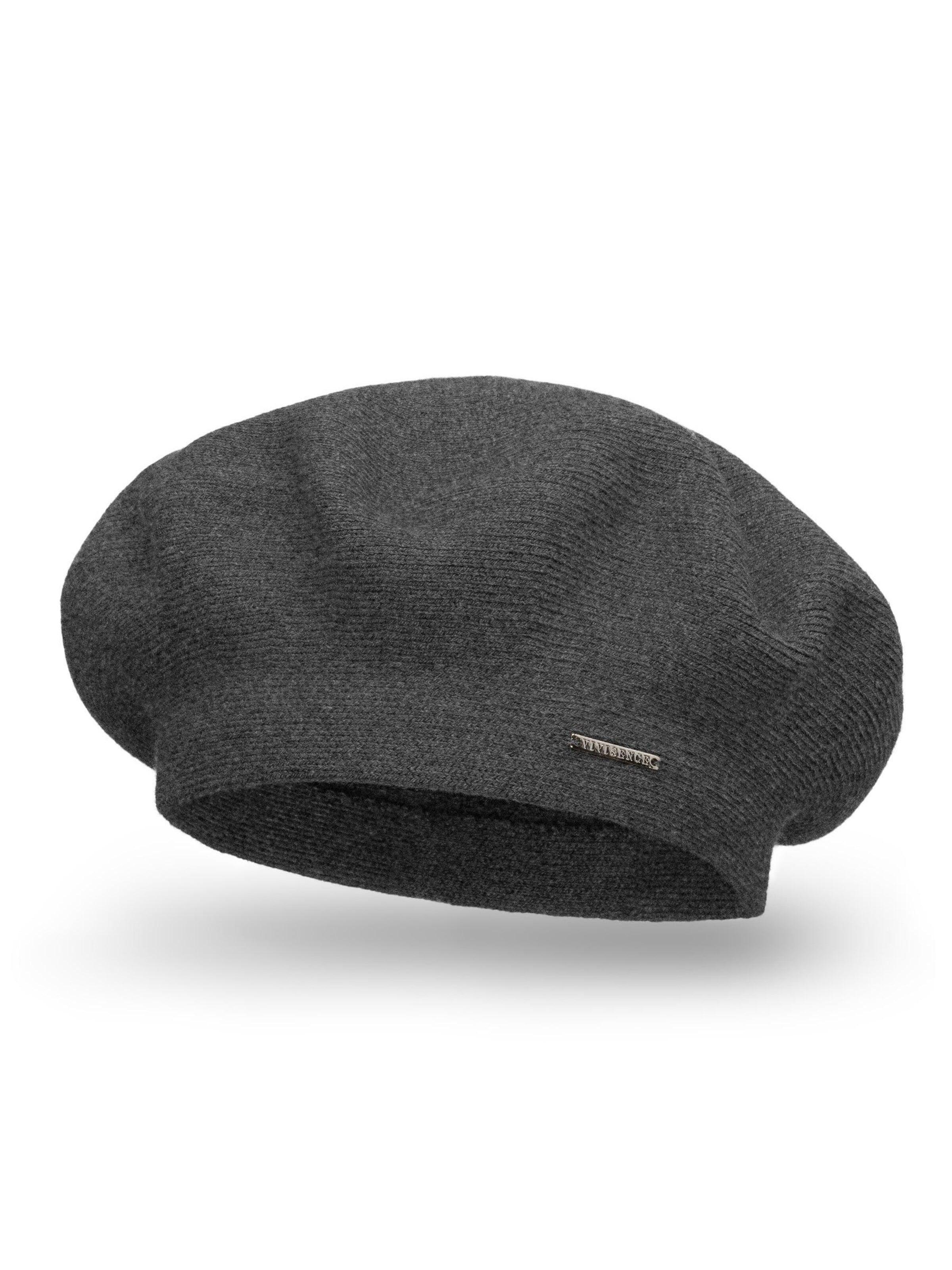Vivisence Beanie in Grey: front