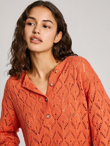 Pepe Jeans Pullover in Orange
