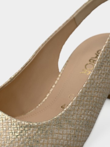 Escarpins à bride arrière GABOR en beige