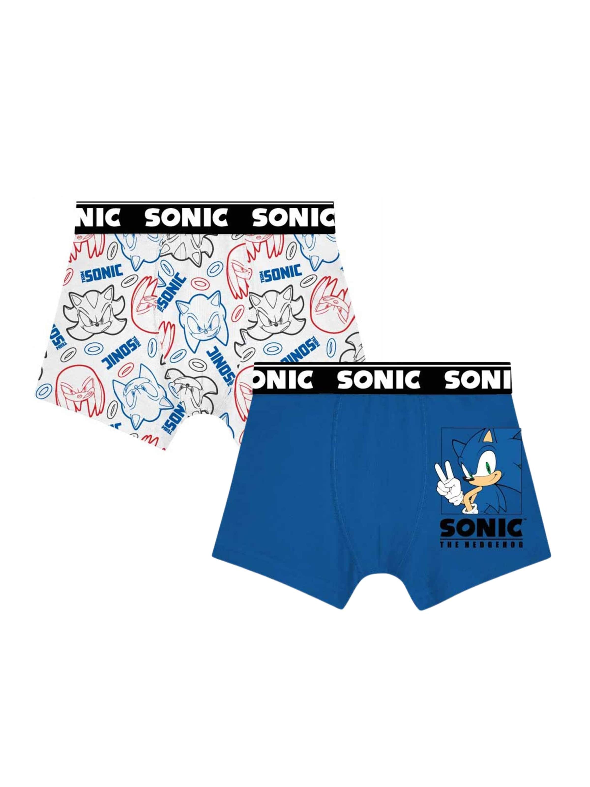 Ensemble de linge 'Sonic - Boxershorts (2er-Pack)' DISNEY en mélange de couleurs : devant