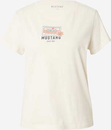 MUSTANG T-Shirt 'Alina' in Weiß: predná strana