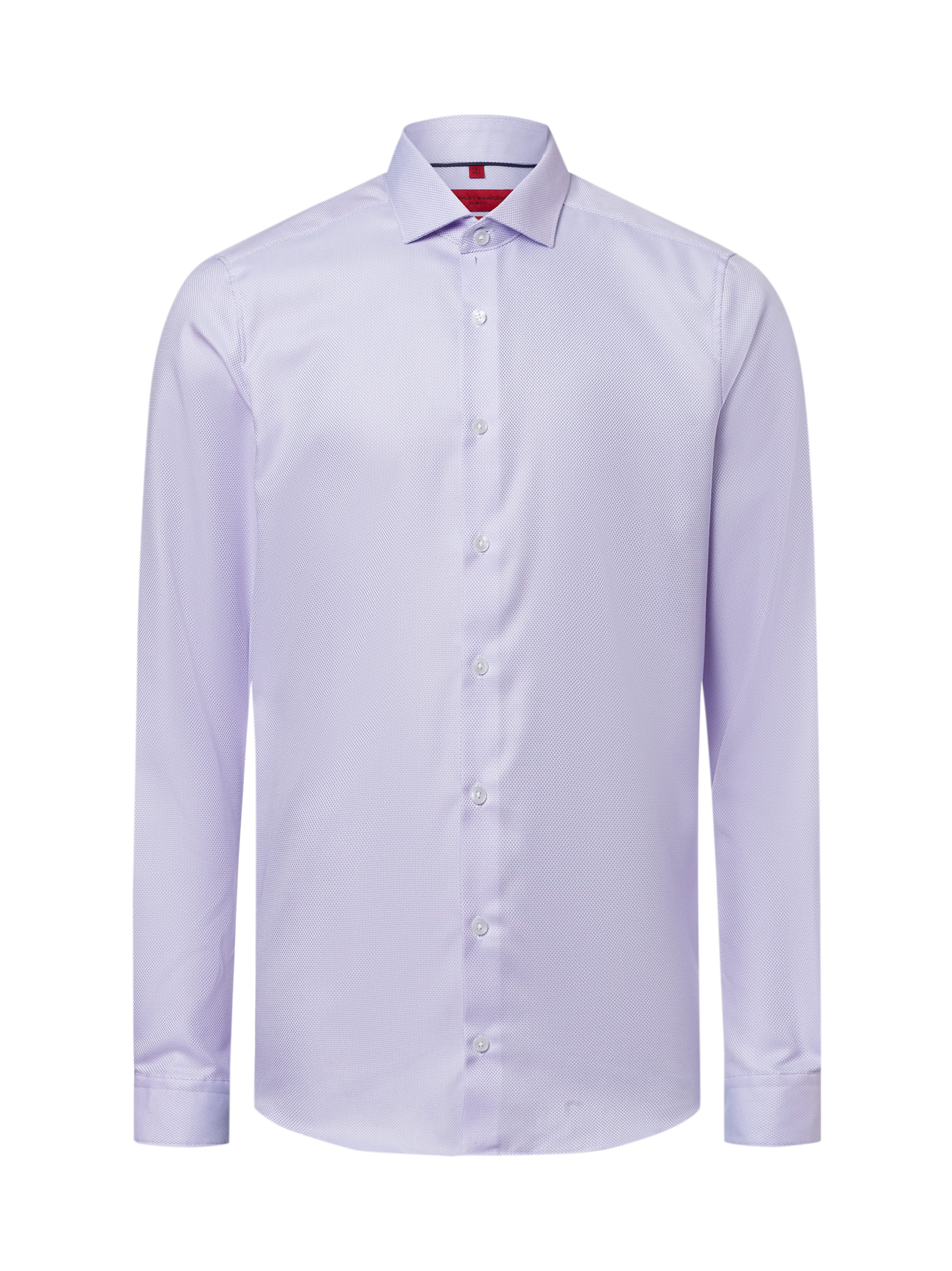 Coupe slim Chemise business Finshley & Harding en rose : devant