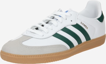 ADIDAS ORIGINALS Sneaker low 'Samba' i hvid: forside