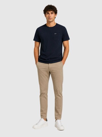 T-Shirt 'T36101' SUN68 en bleu