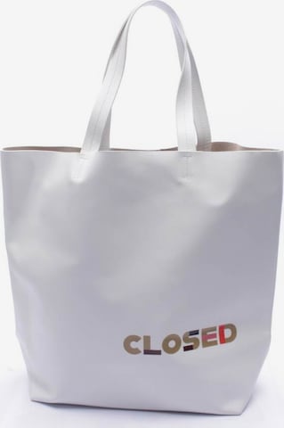 Closed Bag in One size in White: front