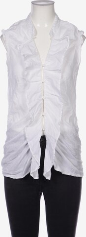 TRANSIT PAR-SUCH Bluse M in Weiß: predná strana